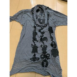 ヴィヴィアンウエストウッド(Vivienne Westwood)のヴィヴィアンウエストウッド　ボーダー シャツ(Tシャツ(半袖/袖なし))