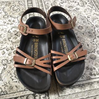 ビルケンシュトック(BIRKENSTOCK)のBIRKENSTOCK BALI ブラウン(サンダル)