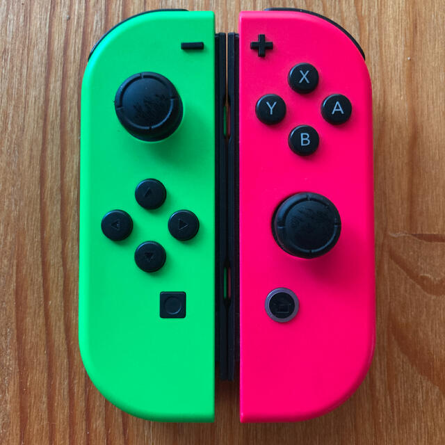 Nintendo Switch Switch ジョイコン ネオングリーン ネオンピンク スプラカラーの通販 By リム S Shop ニンテンドー スイッチならラクマ