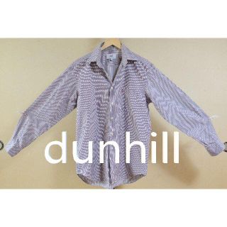 ダンヒル(Dunhill)の【dunhill】ストライプシャツ 海外Mサイズ 【ダンヒル】(シャツ)