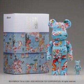 BE@RBRICK 歌川国芳「金魚づくし」 100% ＆ 400%