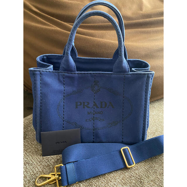 プラダ PRADA カナパ ラフィア 2WAYトートバッグ トートバッ