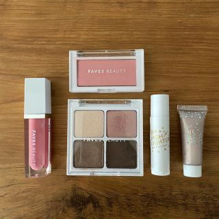 スリーシーイー(3ce)のfaves beauty 3点セット＋おまけ(コフレ/メイクアップセット)