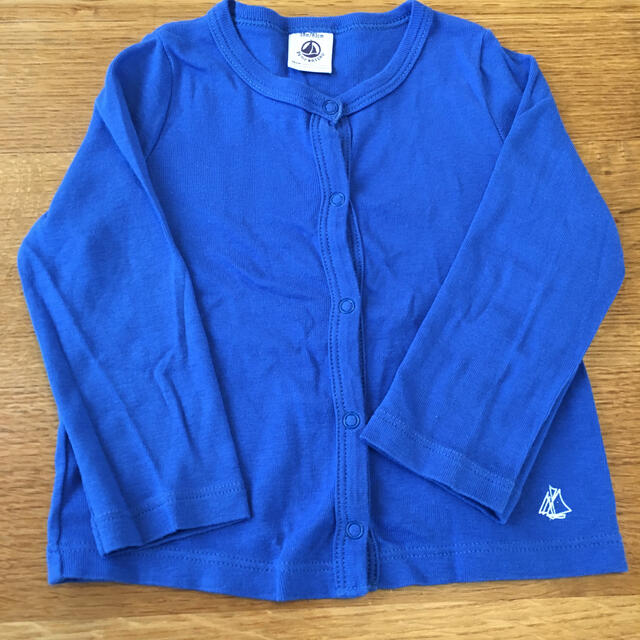 PETIT BATEAU(プチバトー)のプチバトー　18m 81㎝　薄手カーディガン キッズ/ベビー/マタニティのベビー服(~85cm)(カーディガン/ボレロ)の商品写真