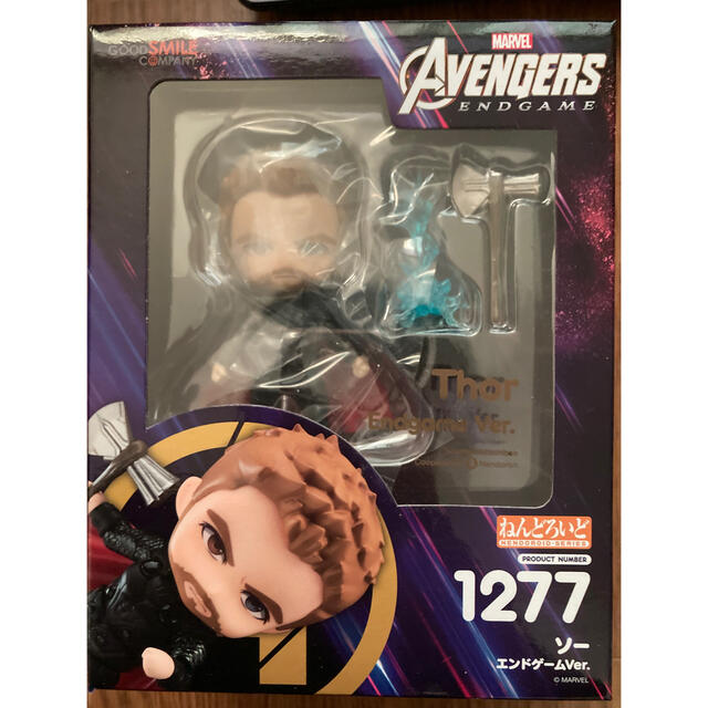 GOOD SMILE COMPANY(グッドスマイルカンパニー)の［年始セール11日まで300円off］ねんどろいど avengers ソー エンタメ/ホビーのフィギュア(アメコミ)の商品写真