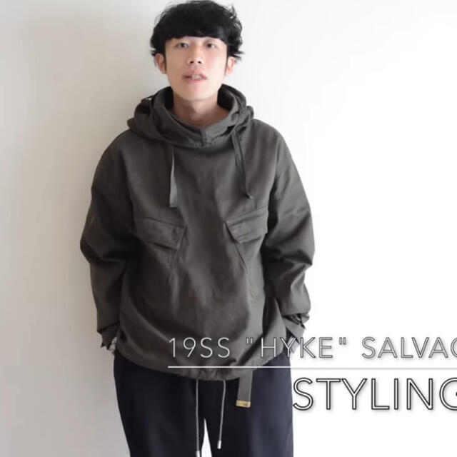 HYKE SALVAGE PARKA 19ss