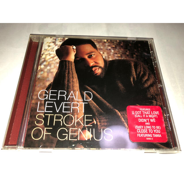 輸入盤CD GERALD LEVERT / STROKE OF GENIUS エンタメ/ホビーのCD(R&B/ソウル)の商品写真