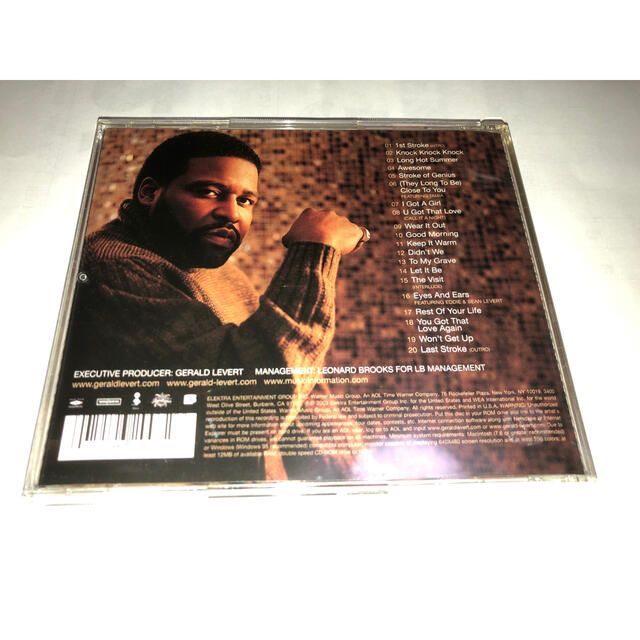 輸入盤CD GERALD LEVERT / STROKE OF GENIUS エンタメ/ホビーのCD(R&B/ソウル)の商品写真