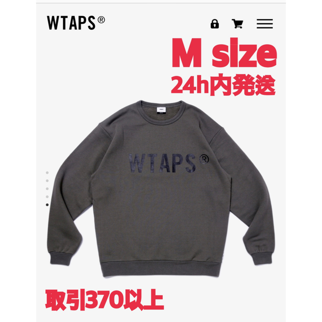 W)taps(ダブルタップス)のWTAPS WTVUA CREW OLIVE DRAB Mサイズ メンズのトップス(スウェット)の商品写真