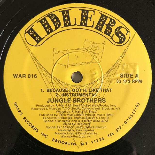 Jungle Brothers - Because I Got It Like