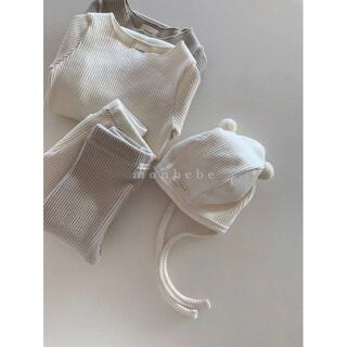 Baby simple rompers set(シャツ/カットソー)