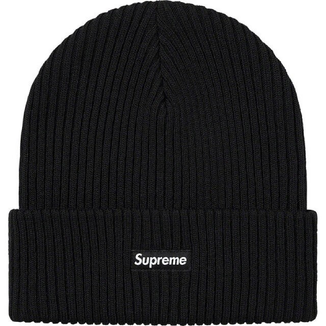 supreme / overdyed beanie black