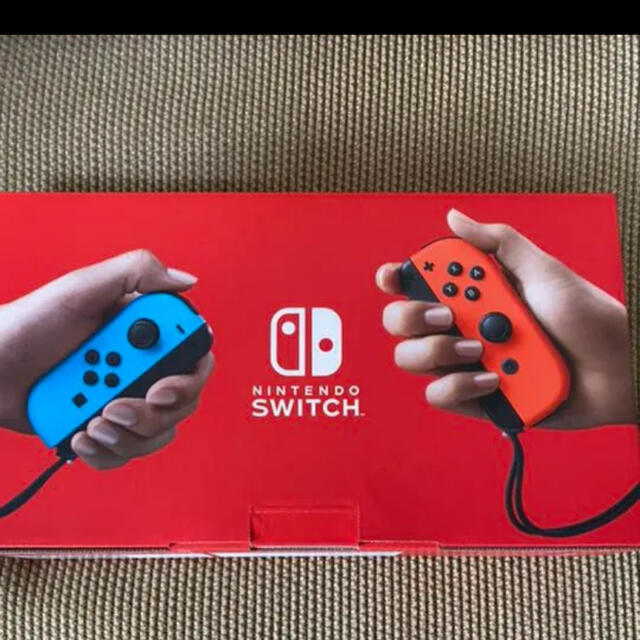 新品未開封 Switch 任天堂スイッチ 本体 ネオンブルー ニンテンドウ エンタメ/ホビーのゲームソフト/ゲーム機本体(家庭用ゲーム機本体)の商品写真