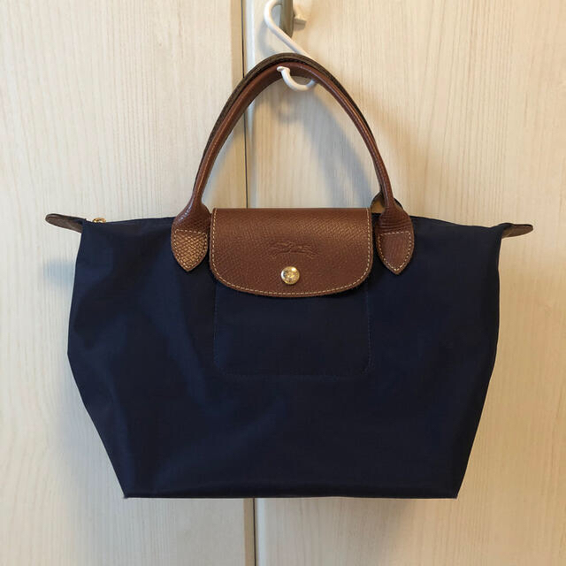 LONGCHAMP(ロンシャン)のロンシャン　プリアージュ　ショートハンドル　S ネイビー レディースのバッグ(トートバッグ)の商品写真