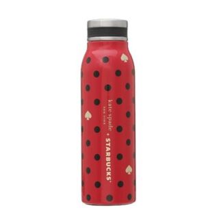 スターバックスコーヒー(Starbucks Coffee)のスタバ×ケイトスペード ステンレスボトル　スターバックス　444ml 新品未使用(容器)