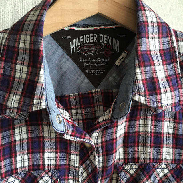 TOMMY HILFIGER(トミーヒルフィガー)のトミーヒルフィガー  チェックシャツ レディースのトップス(シャツ/ブラウス(長袖/七分))の商品写真