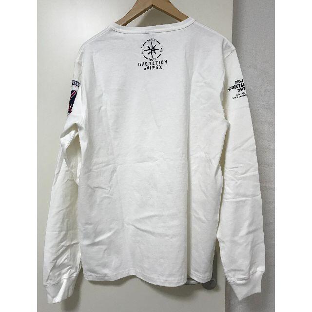 AVIREX(アヴィレックス)のAVIREX アヴィレックス Mt. PATCH CREW NECK T メンズのトップス(Tシャツ/カットソー(七分/長袖))の商品写真