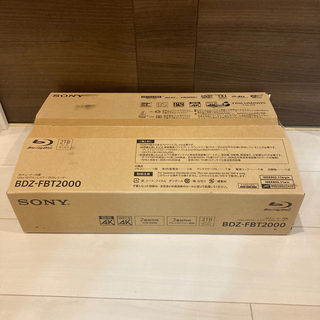 ソニー(SONY)のSONY BDZ-FBT2000 BDレコーダー 2TB Blu-ray(ブルーレイレコーダー)