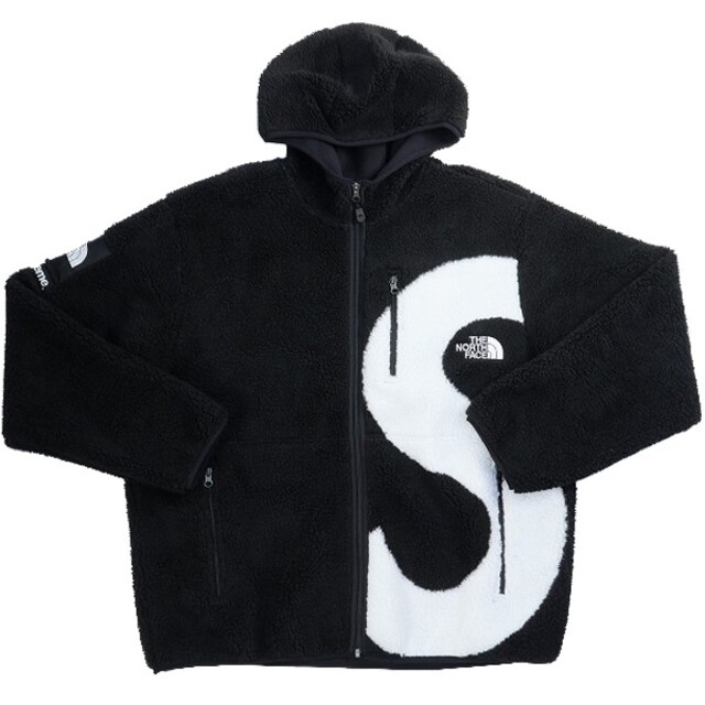 【超目玉枠】 Logo S  - Supreme Hooded 新品未使用 Ｓ 黒 Jacket Fleece ブルゾン