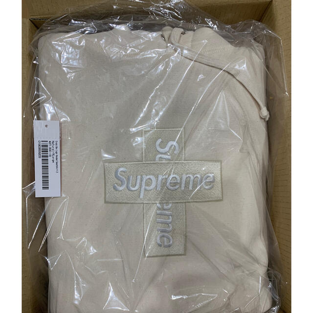 Supreme Cross Box Logo Hooded Sweatshirt