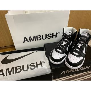 アンブッシュ(AMBUSH)のAMBUSH×NIKE DUNK HIGH "BLACK"(スニーカー)