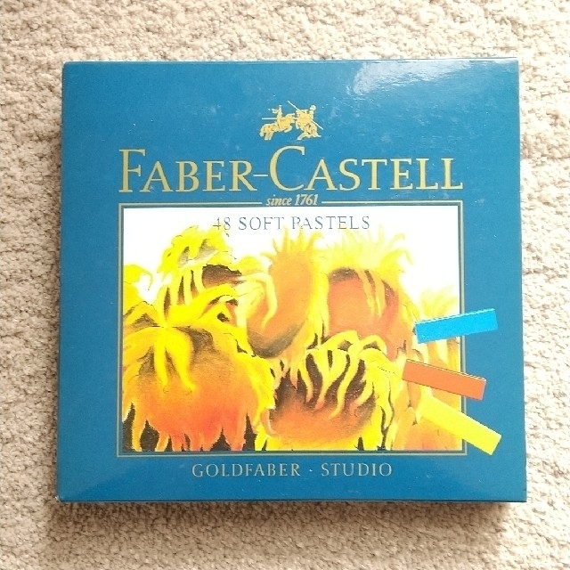 FABER-CASTELL(ファーバーカステル)の48soft pastels エンタメ/ホビーのアート用品(クレヨン/パステル)の商品写真