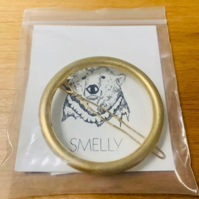 SMELLY(スメリー)のスメリー　ゴールドクリップ レディースのヘアアクセサリー(バレッタ/ヘアクリップ)の商品写真