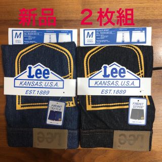 リー(Lee)のLEEボクサーパンツ　デニム調　インディゴ+ワンウォッシュ　新品タグ付　最終値下(ボクサーパンツ)