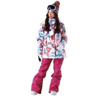 ロキシー(Roxy)のROXY スノボウェア  上下セット レディース 美品(ウエア/装備)