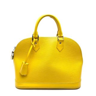 ルイヴィトン(LOUIS VUITTON)のルイヴィトン LOUIS VUITTON アルマPM M40619 エピ トートバッグ ハンドバッグ エピレザー シトロン イエロー(ハンドバッグ)