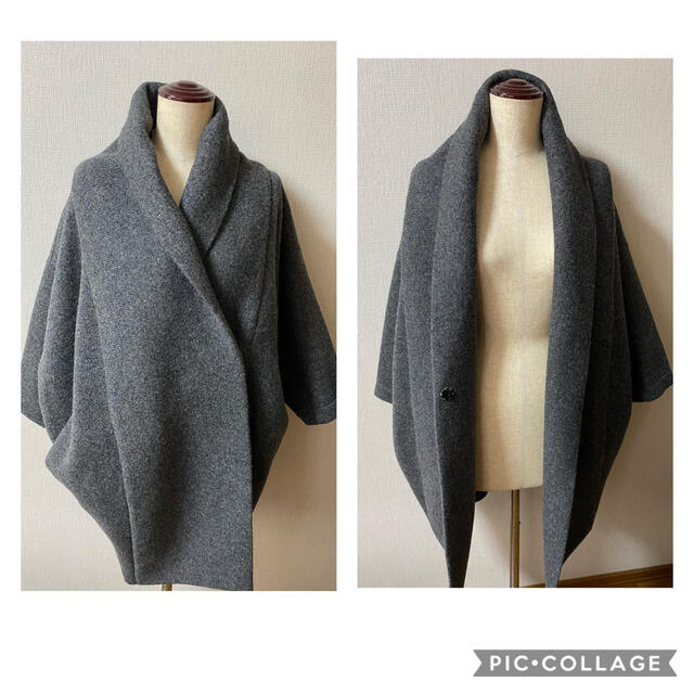 L'Appartement DEUXIEME CLASSE(アパルトモンドゥーズィエムクラス)のREALITY STUDIO Wool Cocoon Volume Coat レディースのジャケット/アウター(ガウンコート)の商品写真