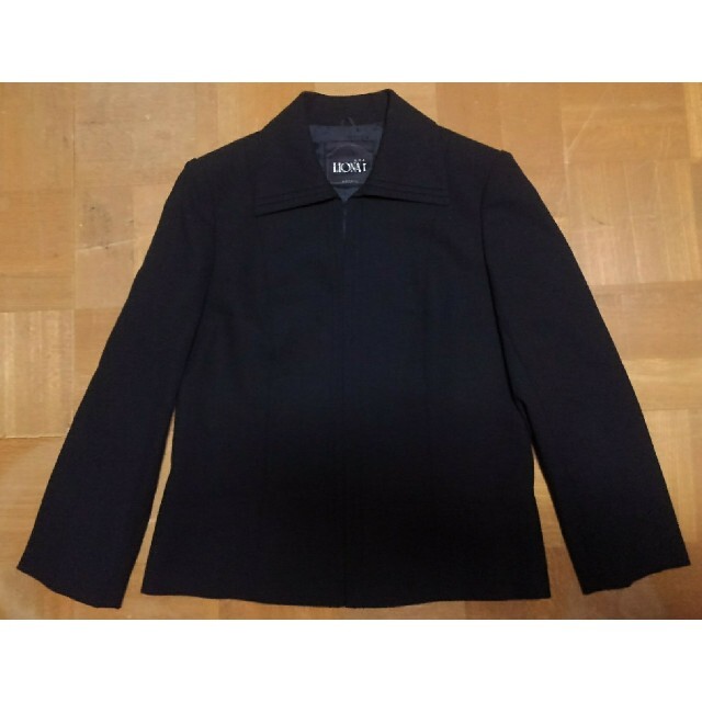 【昭和レトロ】used婦人物　ウールのジャケット レディースのジャケット/アウター(ノーカラージャケット)の商品写真