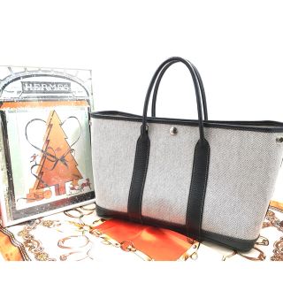 エルメス(HERMES)の【frmjpn様専用✨】◆エルメス◆ガーデンパーティ◆TPM◆□H刻印◆グレー(トートバッグ)