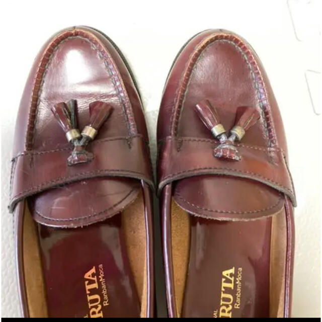HARUTA(ハルタ)のハルタのローファー✩.*˚赤茶 レディースの靴/シューズ(ローファー/革靴)の商品写真