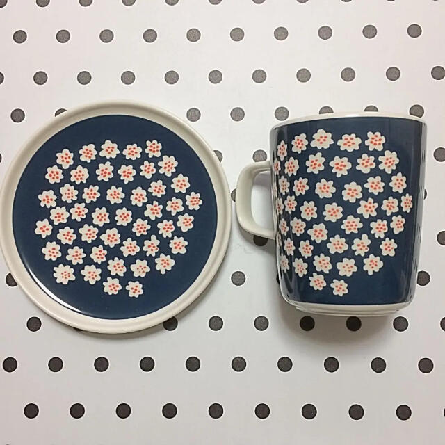 ♡マリメッコ プケッティ プレート マグカップ 日本限定 marimekko - 食器