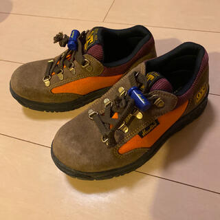 ジーティーホーキンス(G.T. HAWKINS)のホーキンズ　茶色&オレンジ　登山靴　21 センチ      送料込み(スニーカー)
