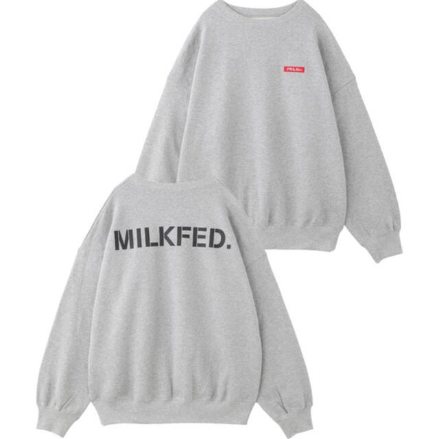 MILKFED.(ミルクフェド)の新品未使用ミルクフェド　グレートレーナー　2点セット レディースのトップス(トレーナー/スウェット)の商品写真