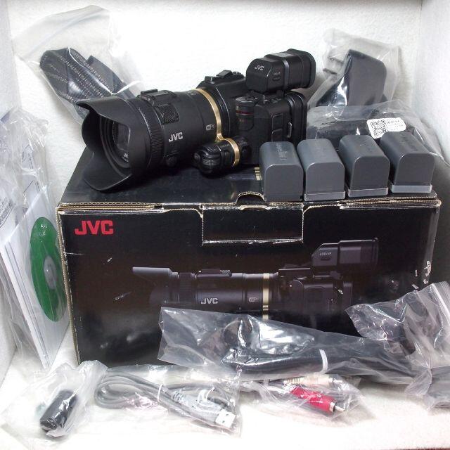 最高画質 JVC GC-YJ40 動作OK バッテリ4本 GC-P100上位互換