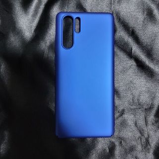 HUAWEI P30 pro 薄型ハードケース　メタリックブルー　美品です！(Androidケース)