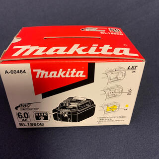 マキタ(Makita)のマキタ　バッテリー　BL1860B 新品未開封(工具/メンテナンス)