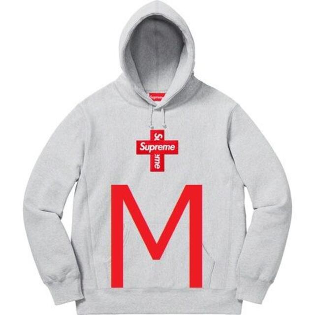 M購入先Supreme Cross Box Logo Hooded Sweatshirt