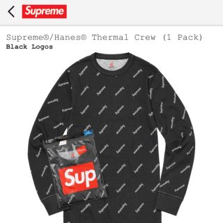 シュプリーム(Supreme)のsupreme/HANES Thermal Crew(Tシャツ/カットソー(七分/長袖))