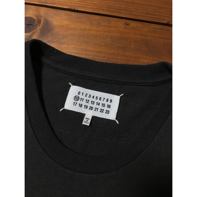 マルタンマルジェラ 10 レプリカ Tシャツ 46 ブラック 黒 | www