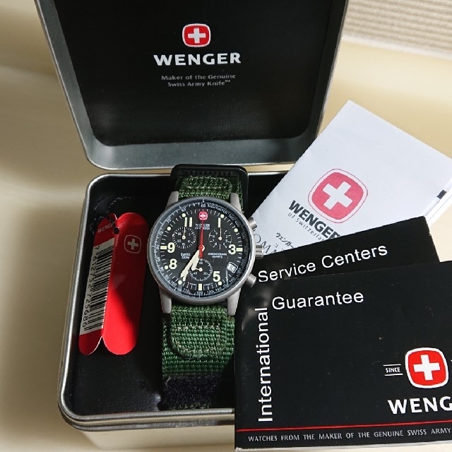 Wenger(ウェンガー)のWENGER 【SAK Design】７０７２５ メンズの時計(腕時計(アナログ))の商品写真