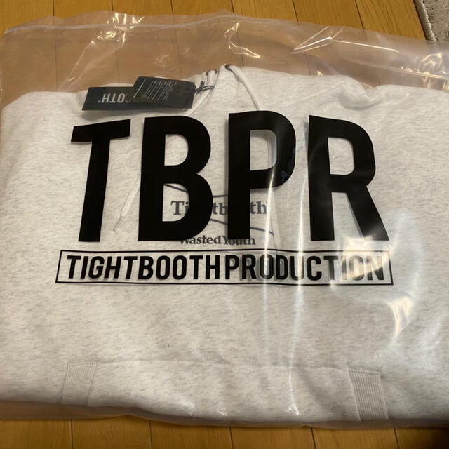 トップスverdy tightbooth wasted youth フーディ　M