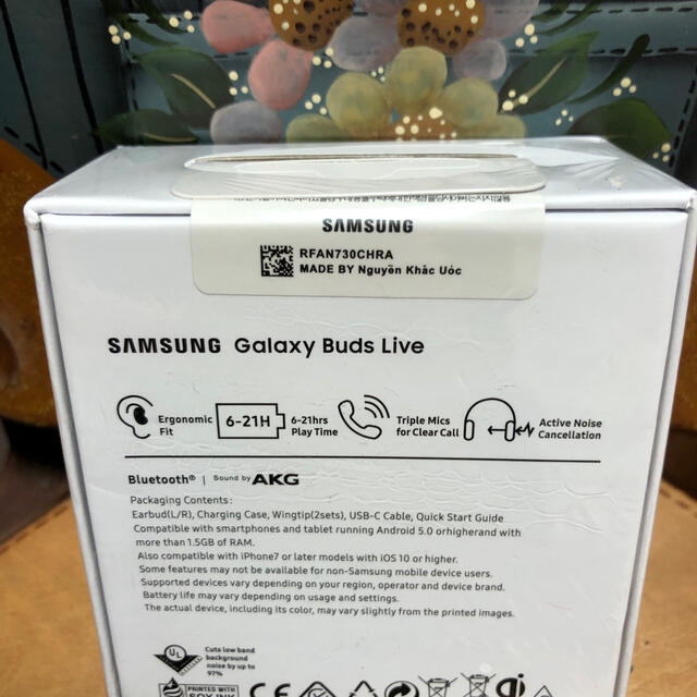 新品未開封☆GALAXY　Buds Live