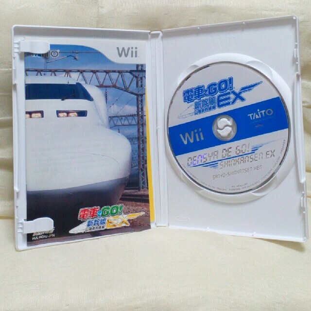 【稀少】★新品★　wii 電車でgo新幹線　山陽新幹線EX　ソフト