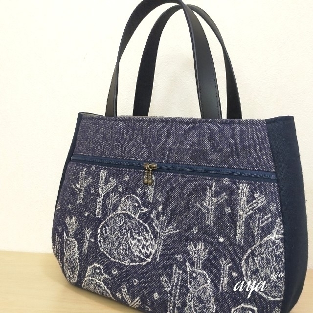トートバッグMsize♡ハンドメイド♡ミナペルホネン - バッグ