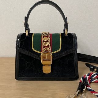 グッチ(Gucci)の【レア！】グッチ☆シルヴィ gucci ハンドバッグ(ハンドバッグ)