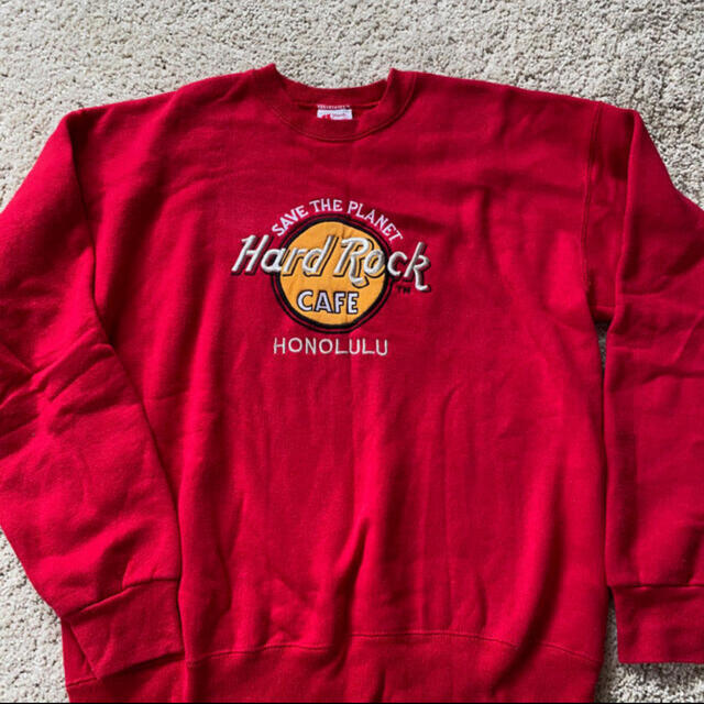 値下げ中❗️本物【美品】Hardrockcafeハードロックカフェ トレーナー | フリマアプリ ラクマ